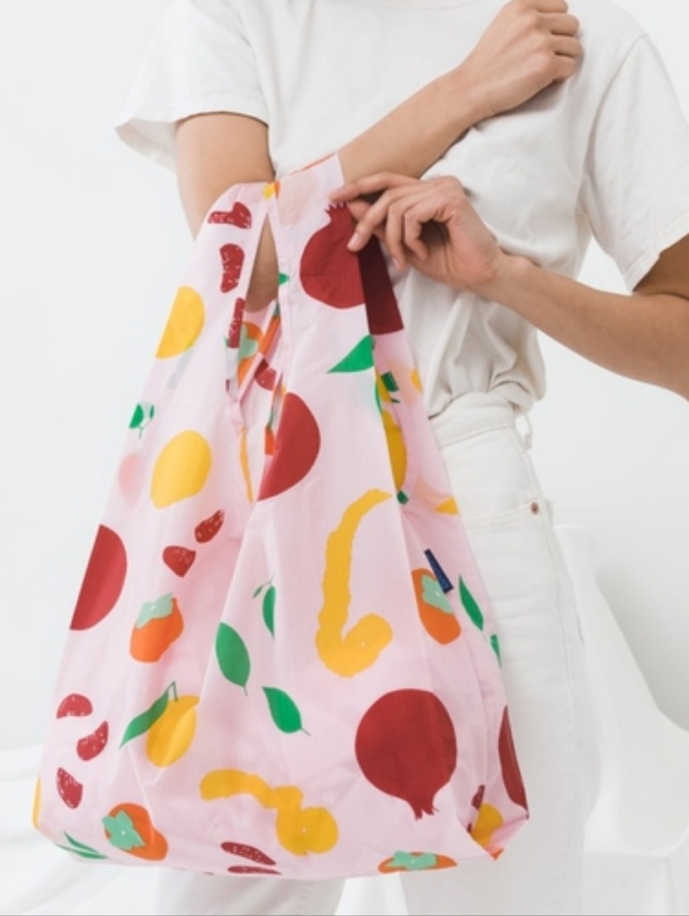 NWT BAGGU Standard Reusable Bag Autumn Fruit